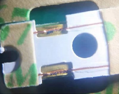 PCB上铜丝焊接案例